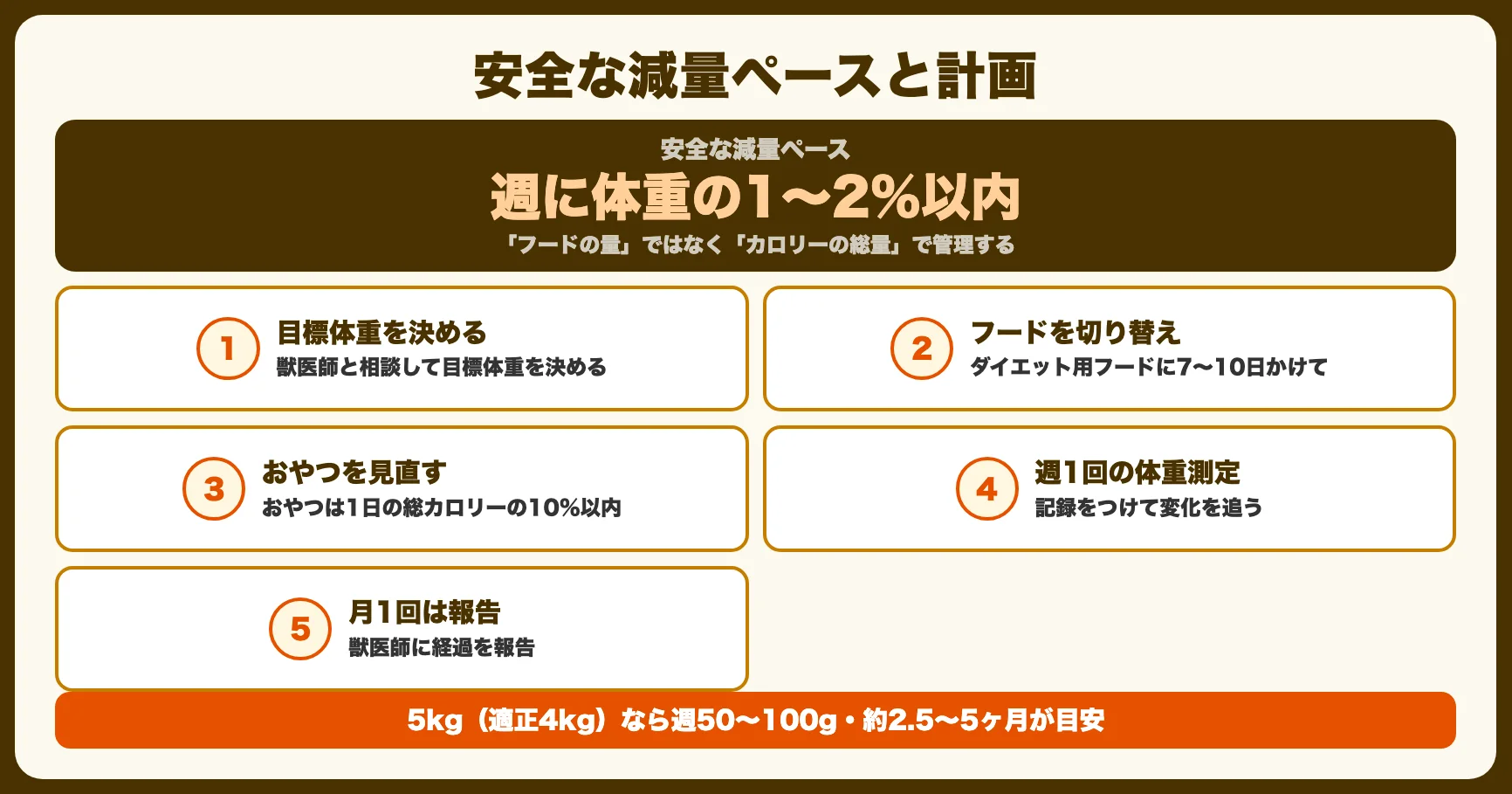 安全なダイエット計画の立て方